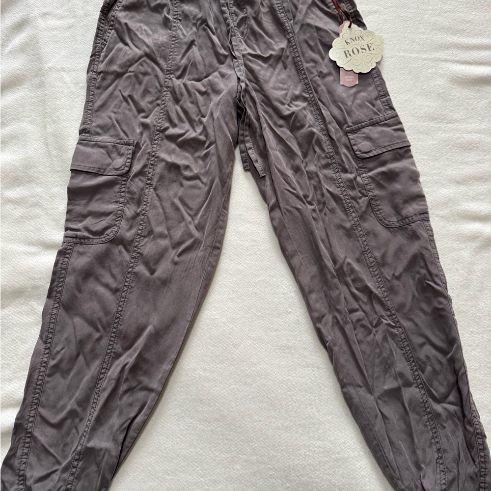 Gray Cargo Pants